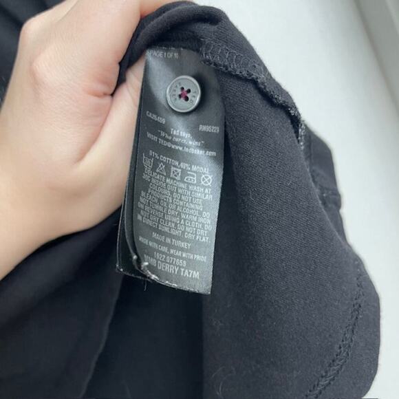 Ted Baker Men's Short Sleeve Pocket Polo Black Casual Preppy Sz 6 (2XL) - Picture 9 of 10